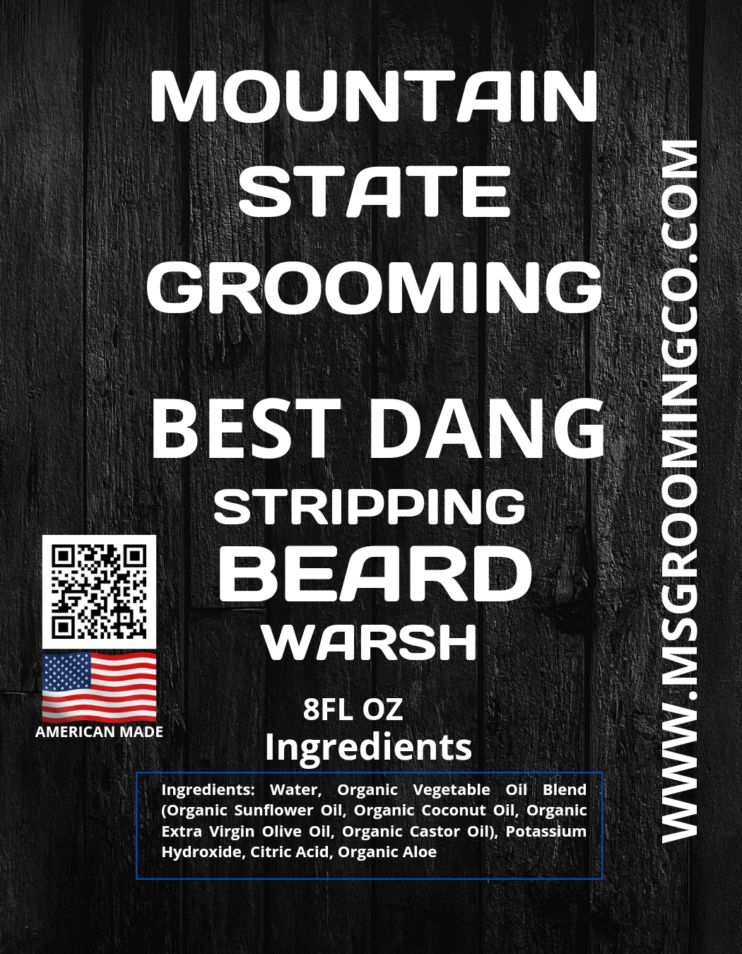 Best Dang Stripping Beard Wash
