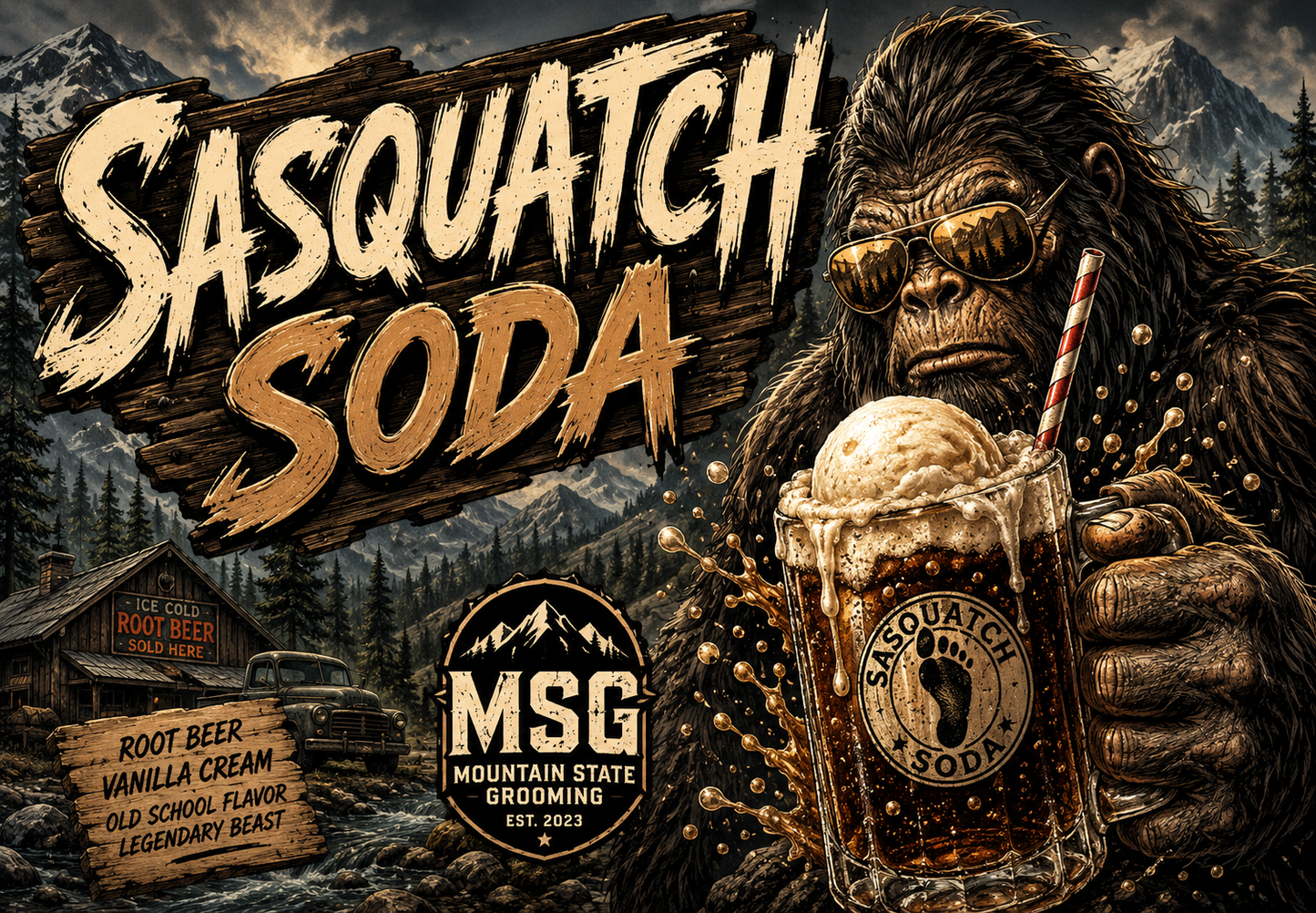 Sasquatch Soda